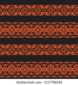 Diseño de patrones de isel de la feria navideña para textiles de moda, prendas de vestir y gráficos