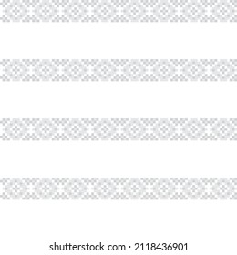 Christmas fair isle pattern design for fashion textiles, knitwear and graphics