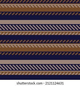 Christmas fair isle pattern design for fashion textiles, knitwear and graphics