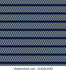 Christmas fair isle pattern design for fashion textiles, knitwear and graphics
