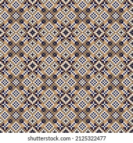 Christmas fair isle pattern design for fashion textiles, knitwear and graphics