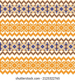 Diseño de patrones de isel de la feria navideña para textiles de moda, prendas de vestir y gráficos