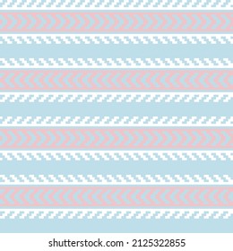 Christmas fair isle pattern design for fashion textiles, knitwear and graphics