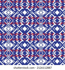 Diseño de patrones de isel de la feria navideña para textiles de moda, prendas de vestir y gráficos