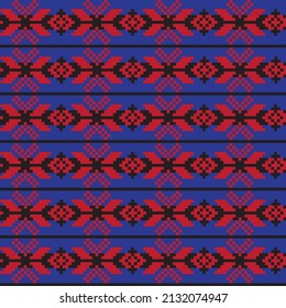 Diseño de patrones de isel de la feria navideña para textiles de moda, prendas de vestir y gráficos