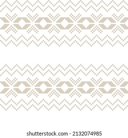 Christmas fair isle pattern design for fashion textiles, knitwear and graphics