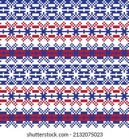 Diseño de patrones de isel de la feria navideña para textiles de moda, prendas de vestir y gráficos