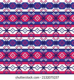 Diseño de patrones de isel de la feria navideña para textiles de moda, prendas de vestir y gráficos