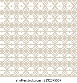 Christmas fair isle pattern design for fashion textiles, knitwear and graphics
