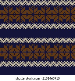 Diseño de patrones de isel de la feria navideña para textiles de moda, prendas de vestir y gráficos