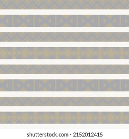Christmas fair isle pattern design for fashion textiles, knitwear and graphics