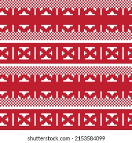 Diseño de patrones de isel de la feria navideña para textiles de moda, prendas de vestir y gráficos