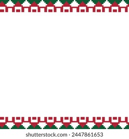 Navidades fair isle diseño de patrones para textiles de moda, prendas de punto y gráficos