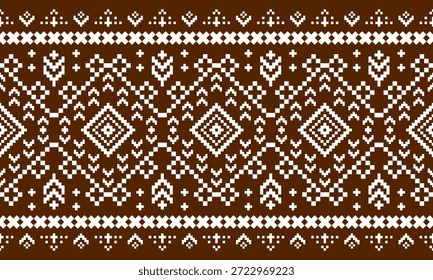 Christmas fair isle pattern