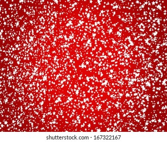 Christmas falling star snow background 