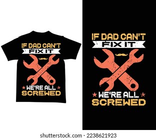 Christmas, Father, dad t-shirt design modern and new.
