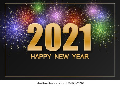 
Christmas festive background in 2021 with a colored exploding firework. Presentation Poster Design