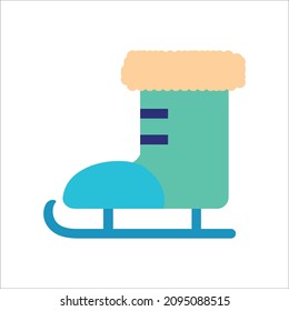 christmas fill icon vector illustration