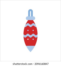christmas fill icon vector illustration