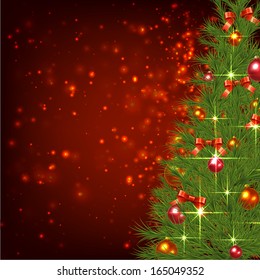 Christmas Fir Background
