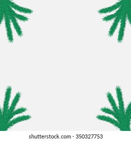 Christmas Fir Tree Frame