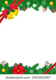 Weihnachtsbaumrahmen vertikal