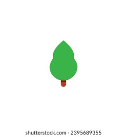 Christmas fir tree set vector background