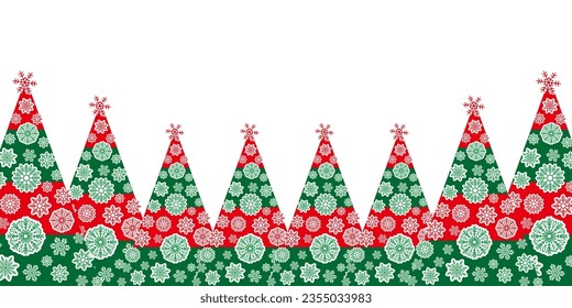 Christmas Fir Tree Snow Winter Background