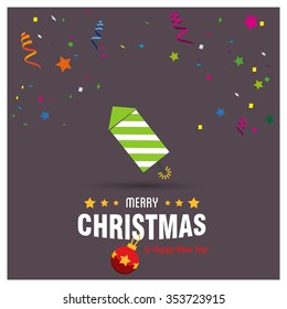 Christmas fire cracker