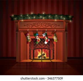 Christmas Fireplace