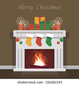 Christmas Fireplace