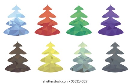 Christmas fir-trees