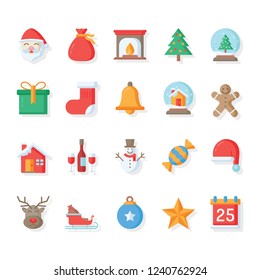 christmas flat icon