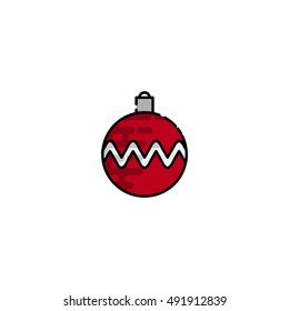 Christmas flat icon