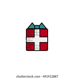 Christmas flat icon