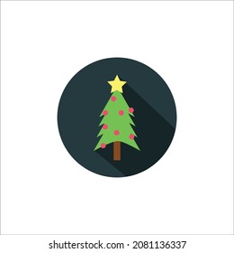 ilustración vectorial de icono plano de navidad