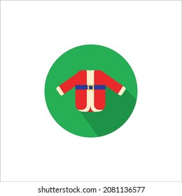 ilustración vectorial de icono plano de navidad