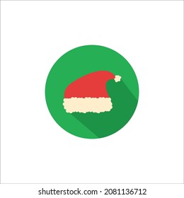christmas flat icon vector illustration