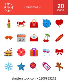 Christmas Flat Icons