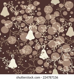 Christmas Floral background.