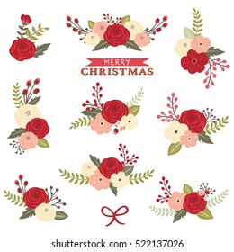 Christmas Floral Bouquet Collection