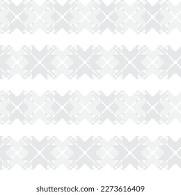 Christmas floral fair isle pattern design for fashion textiles, knitwear and graphics