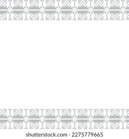 Christmas floral fair isle pattern design for fashion textiles, knitwear and graphics