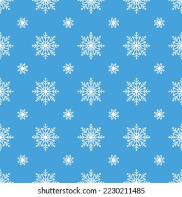 Patrón floral de Navidad sin costuras. Diseño para tela, envolver papel de regalo y fondos. Temporada de invierno. Ilustración vectorial. 