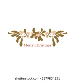 Christmas floral vegetable decor garland