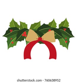 Christmas flower design