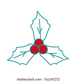 Christmas flower design