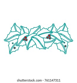 Christmas flower design