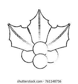 Christmas flower design