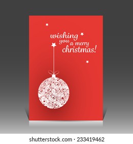 Christmas Flyer or Cover Design Template